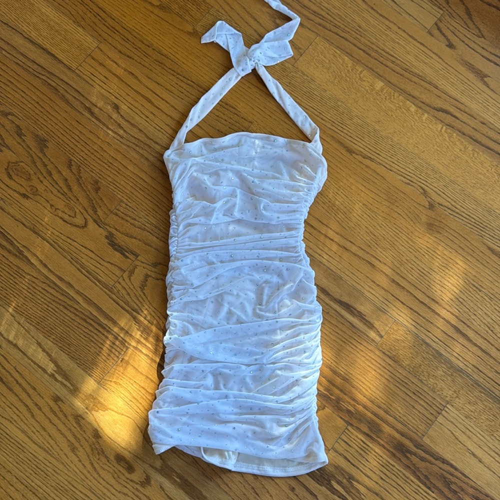 lucy in the sky boop rhinestone bodycon dress size xs